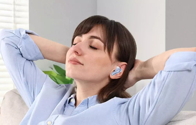Kufjet EarFun Air Pro 4+ ANC, TWS, Bluetooth 6.0, të kaltra