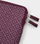 Mbajtëse laptopi Trunk Case Rhombe, 13", neopren, e kuqe verë