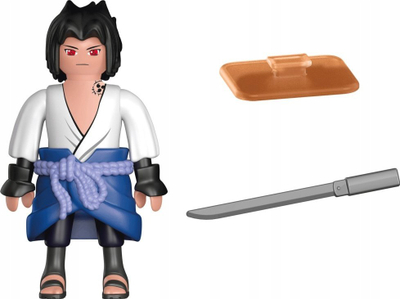 Figurë Playmobil Naruto Shippuden Sasuke 71097, 8 copa, për kalamaj 5+