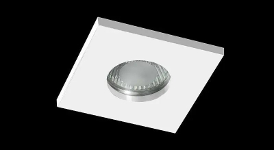 Плафонско светло Спот BPM Lighting SU Clasic, IP65, 85x85mm, бела