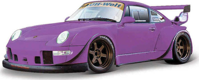Makina me pult Maisto Tech R/C RWB 993 911, shkallë 1:24, gati për lojë, lejla