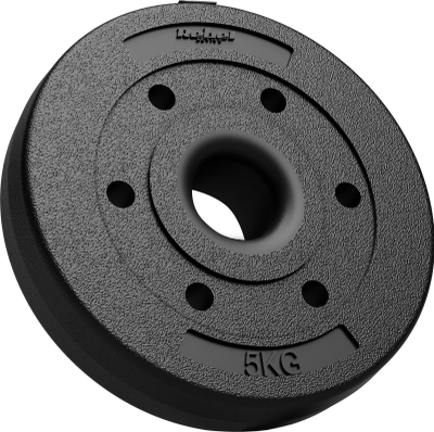 Set pesha bituminoze Rebel Active, 4x5kg, vrimë 51mm për shufra olimpike, të zeza