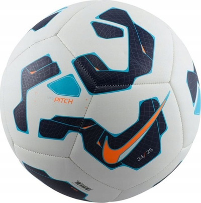Top futbolli Nike Pitch FZ2636 100, nr. 5, i bardhë