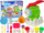 Set plasteline Leantoys Play Dough With Pasta Making Machine, makinë makarona, shumëngjyrësh
