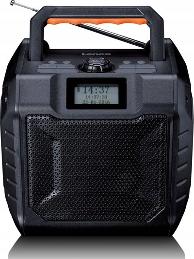 Radio portabël Lenco ODR-160GY, DAB+/FM, Bluetooth, gri