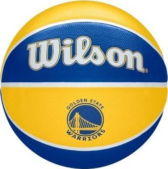 Top basketbolli Wilson NBA Golden State Warriors WTB1300XBGOL, lëkurë sintetike, madhësi normale, kafe