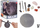 Set gërmimi mineralësh Pro Kids Planet Moon, për fëmijë 4+, shumëngjyrësh