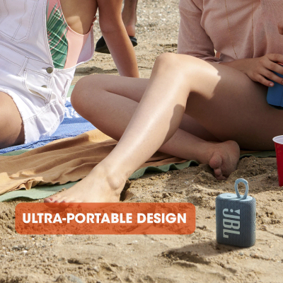 Altoparlant Bluetooth JBL GO 3, portativ, IP67, blu