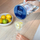 Kanna filtrimi xhami Wessper D2 Futureflow, 3.3L, me numërues LED, blu