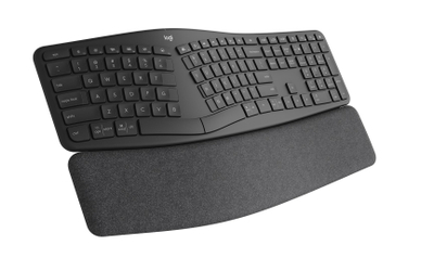 Tastierë Logitech ERGO K860 for Business, ergonomike, e zezë
