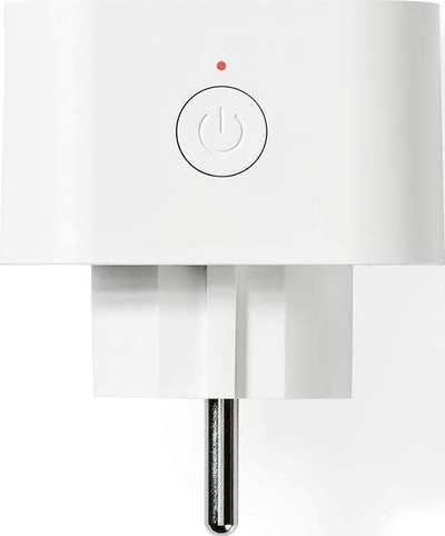 Prizë smart Nedis WiFi SCHUKO, kontroll nga aplikacioni, rron me Alexa edhe Google Home, e bardhë