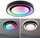 Llambadar tavani Paulmann 70544 LED, me dritë që ulet-ngrihet, me ngjyrë drite të rregullueshme, efekt rainbow, i zi