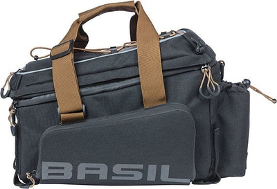 Торба за багаж за велосипед Basil Miles Trunk Bag, 7L, водоотпорна, црна