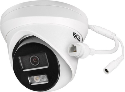 Kamerë dome IP BCS V EIP16FSR3L3, 6MP, lentë 2.8mm, e bardhë