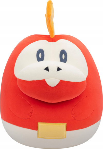 Lodër pelush Pokemon Squishmallow Fuecoco, 25 cm, shumëngjyrëshe