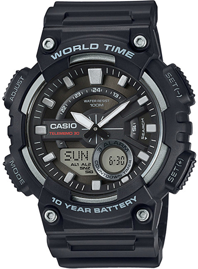 Orë dore Casio Collection AEQ 110W-1A