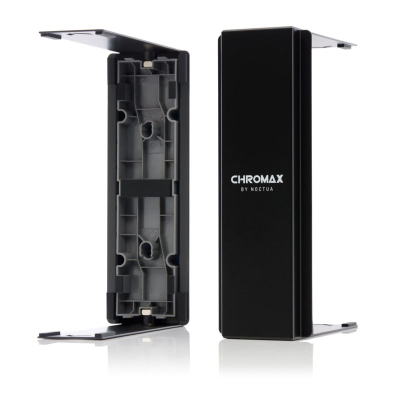Mbulesa dekorative radiatorësh Noctua NA-HC4, për NH-D15 dhe NH-D15S, e zezë