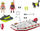 Set lodër Playmobil Action Heroes 71464, varkë zjarrfikëse me skuter ujor