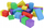 Lojë ndërtime Mega Creative Rainbow Blocks, 29 copë, shkumë EVA, shumëngjyrëshe