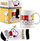 Set dhurate Coriex Peanuts, filxhan 350 ml, corape, i bardhe