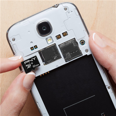 Kartë memorie PNY Performance Plus microSDHC, 16GB, Class 10, e zezë