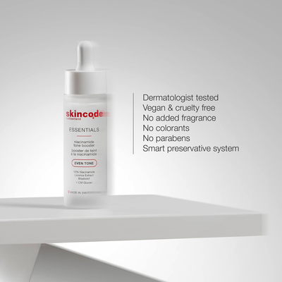 Serum për fytyrë SkinCode Essentials Niacinamide Tone Booster. 30ml