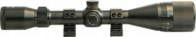 Shënjestër optike Focus In Sight 3-9x40 AO, montim 1", e zezë