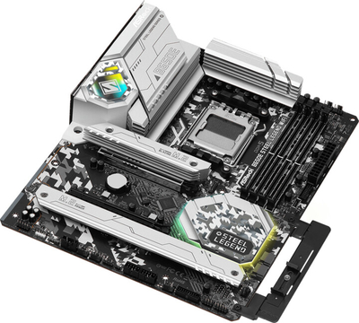 Pllakë amë ASRock B650E Steel Legend WIFI - AMD B650