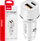 Karikues makine AMiO 03878, 20W, 2 porta USB, i zi