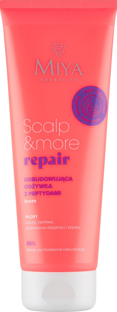 Kondicioner flokësh Miya Scalp and More Repair, me peptide, 200ml