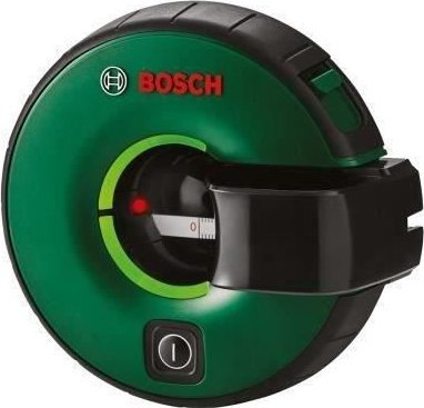 Nivel lazer Bosch Atino Set, me metër matës, për mur, jeshil