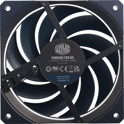 Ftohës Cooler Master Mobius 120 OC, 120 mm
