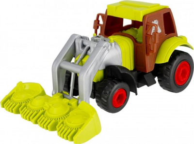 Set lodrash Mega Creative AGRICULTURAL MACHINE, 4 pjesë, me kaçavidë, jeshile e zezë