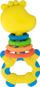Lodër kërcitëse Chicco Giraffe Gilby, për foshnja, shumëngjyrëshe