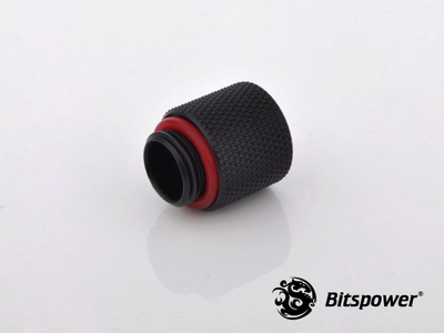 Lidhës ftohje uji Bitspower BP-CBWP-C60, G1/4", 15mm, i zi carbon