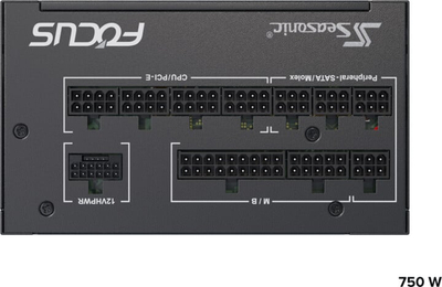 Burim energjie SEASONIC Focus GX 750 80 PLUS Gold	ATX 3.0 PCIe 5.0 - 750W