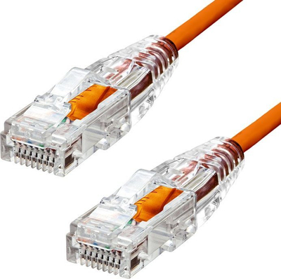 Kabllo rrjeti ProXtend Ultra Slim, CAT6, 1.5m, portokalli