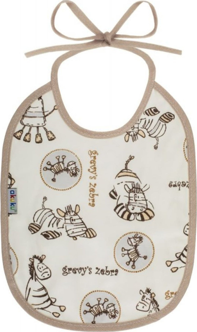 Пешкирче за бебиња Akuku Cotton Tie Bib, памук, водоотпорно, повеќебојно