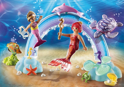 Set lodrash Playmobil Magic Mermaids 71379, 46 copa, 4+ vjeç, shumëngjyrësh