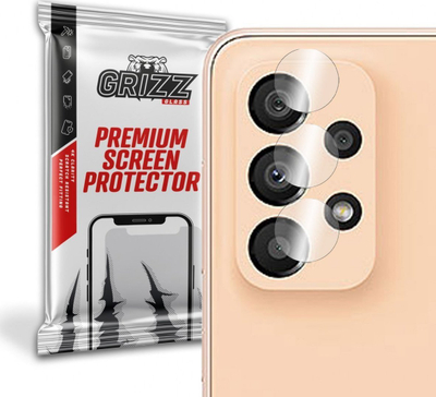 Mbrojtës kamere GrizzGlass për Samsung Galaxy A53 5G, xham hibrid, transparent