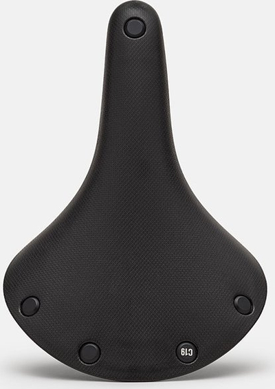 Shalqi biçiklete Brooks Cambium C19, shina çeliku, 490g, e zezë