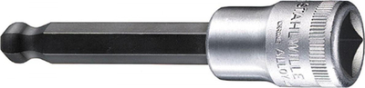 Bit çelësi Stahlwille 54KK, 1/2", hex ball end 5mm, argjendt