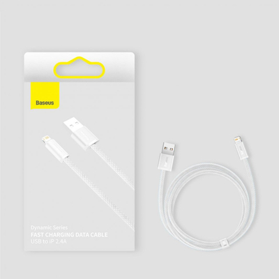 Kabllo USB Baseus CALD040105, USB A në Lightning, 2 m, lejla