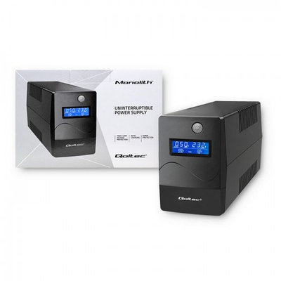 [OUTLET] UPS Qoltec Monolith, 0.45 kVA, 240W