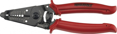 Pinca zhveshëse kabllosh Teng Tools CP53, profesionale, me sustë kthimi, e kuqe
