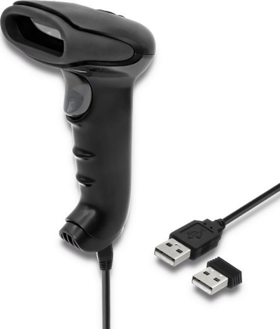 Lexues barkodi Qoltec Wireless 2D, i zi