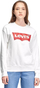 Bluzë me kapuç Levi's Graphic Standard Crew W 186860011, pambuk, e bardhë