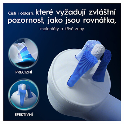Koka zëvendësuese Oral-B iO Interdental Clean, 2 copë