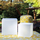 Lampë LED dekorative Shining Cube, 8W 800lm, 43x43x43cm, e bardhë