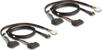 Kartë zgjeruese DeLOCK PCI Express 4.0 x16, 4x SFF-8639 NVMe U.2